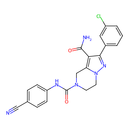 Chemical structure of BindingDB Monomer ID 302600