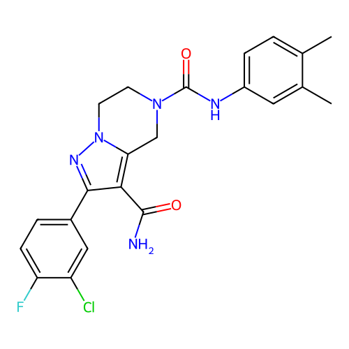 Chemical structure of BindingDB Monomer ID 302609