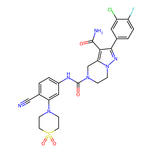 Chemical structure of BindingDB Monomer ID 302611