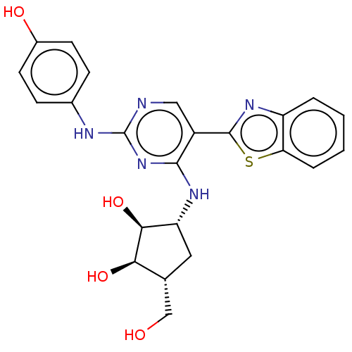 Chemical structure of BindingDB Monomer ID 302864