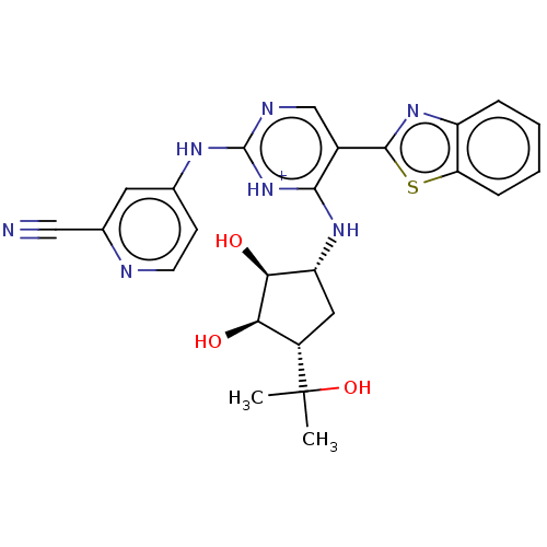 Chemical structure of BindingDB Monomer ID 302973