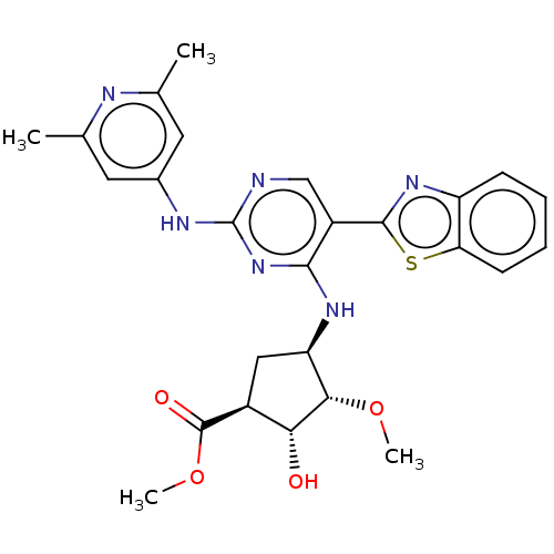 Chemical structure of BindingDB Monomer ID 303007