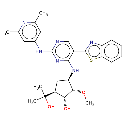 Chemical structure of BindingDB Monomer ID 303008