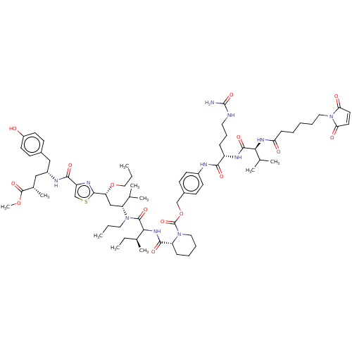 Chemical structure of BindingDB Monomer ID 303129