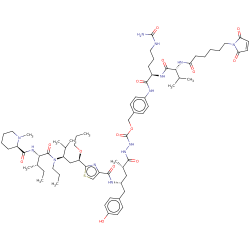 Chemical structure of BindingDB Monomer ID 303131