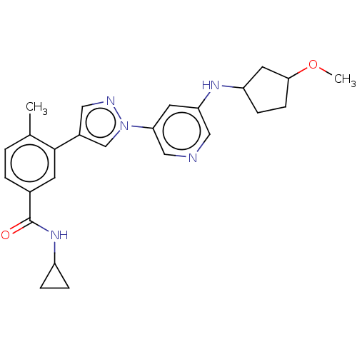 Chemical structure of BindingDB Monomer ID 303351