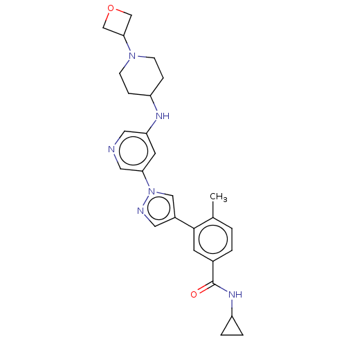 Chemical structure of BindingDB Monomer ID 303364