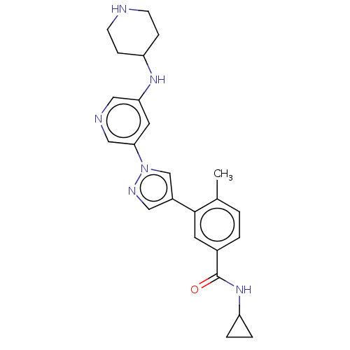 Chemical structure of BindingDB Monomer ID 303367