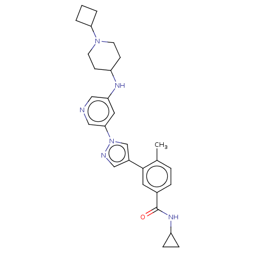 Chemical structure of BindingDB Monomer ID 303368