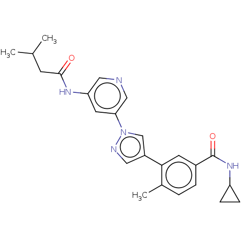 Chemical structure of BindingDB Monomer ID 303390