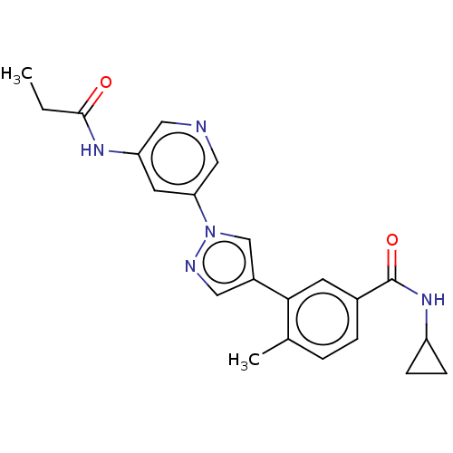 Chemical structure of BindingDB Monomer ID 303393