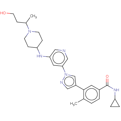 Chemical structure of BindingDB Monomer ID 303425