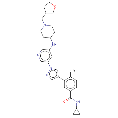 Chemical structure of BindingDB Monomer ID 303426