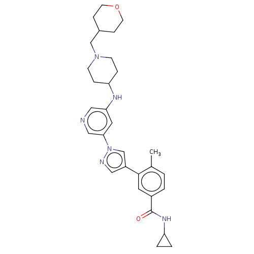 Chemical structure of BindingDB Monomer ID 303427