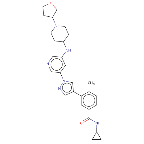 Chemical structure of BindingDB Monomer ID 303438