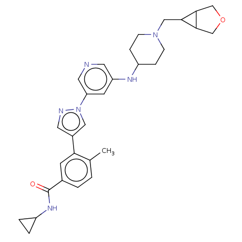Chemical structure of BindingDB Monomer ID 303439