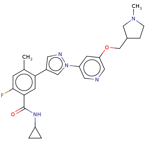 Chemical structure of BindingDB Monomer ID 303444