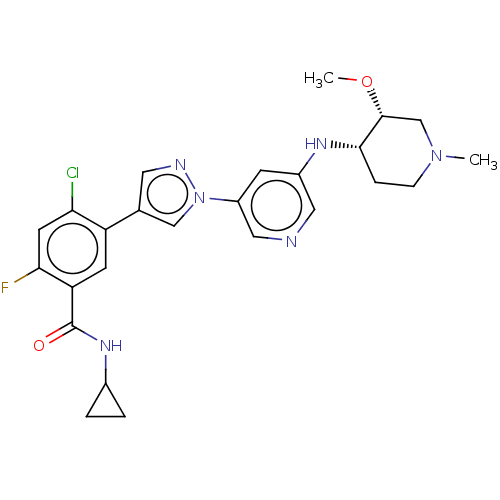 Chemical structure of BindingDB Monomer ID 303445