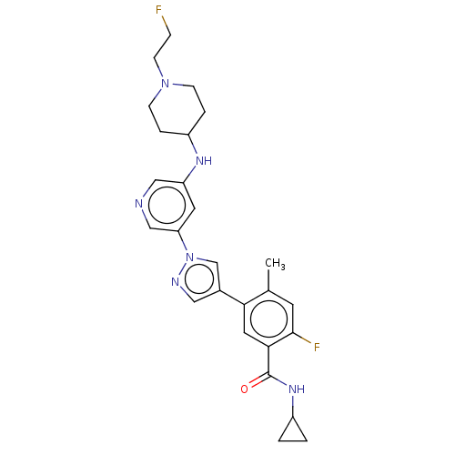 Chemical structure of BindingDB Monomer ID 303446