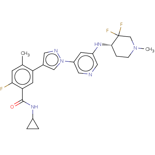 Chemical structure of BindingDB Monomer ID 303447