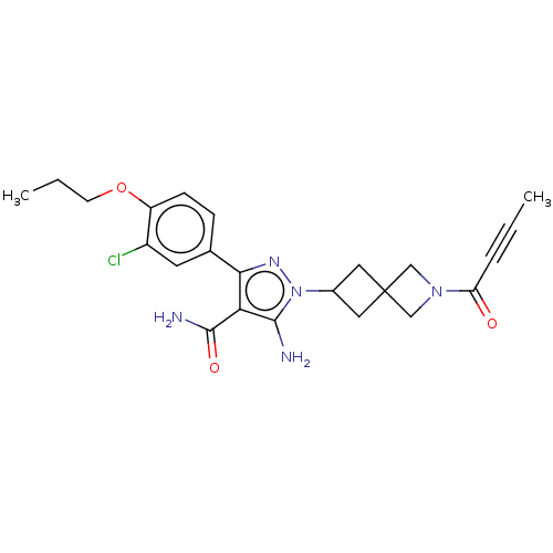 Chemical structure of BindingDB Monomer ID 303636