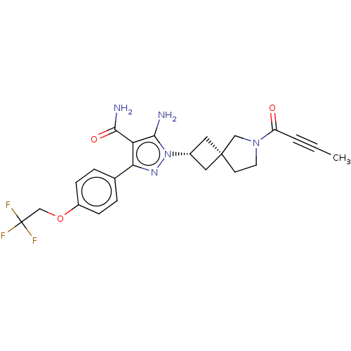 Chemical structure of BindingDB Monomer ID 303652