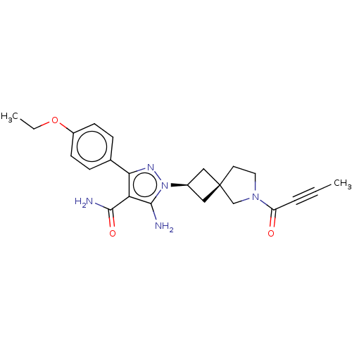 Chemical structure of BindingDB Monomer ID 303655