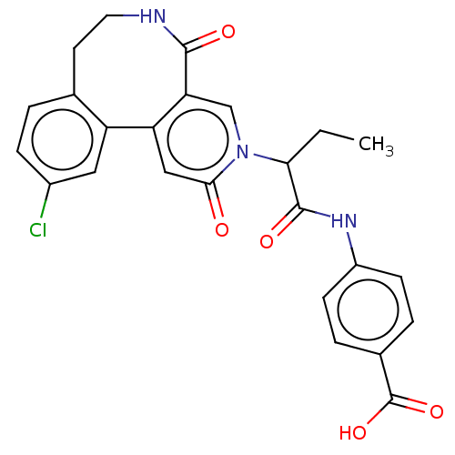 Chemical structure of BindingDB Monomer ID 303788