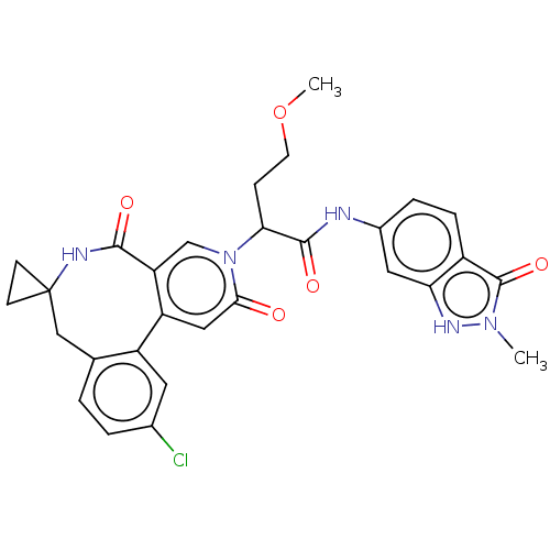 Chemical structure of BindingDB Monomer ID 303801