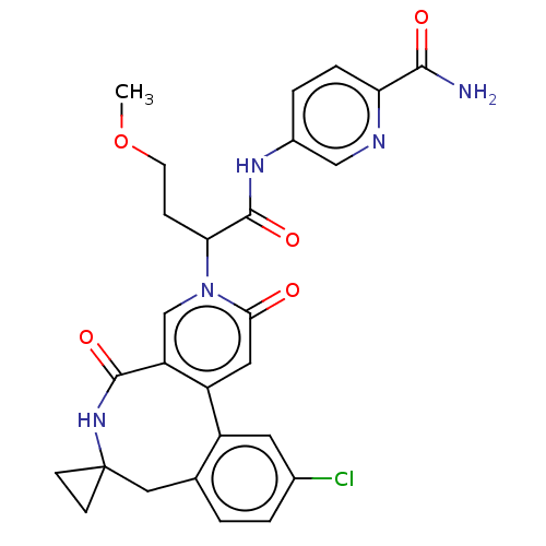 Chemical structure of BindingDB Monomer ID 303803