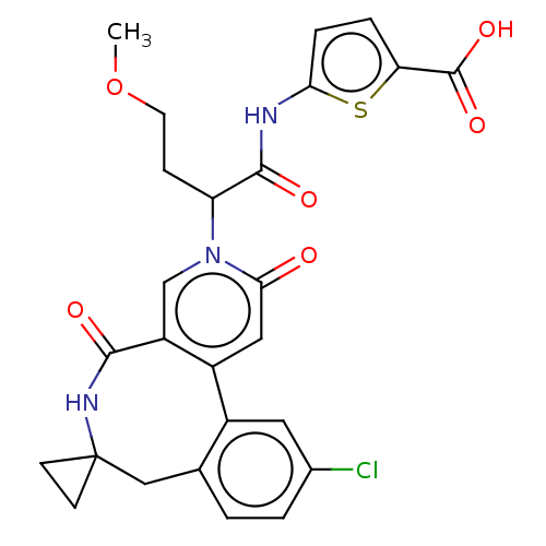 Chemical structure of BindingDB Monomer ID 303804