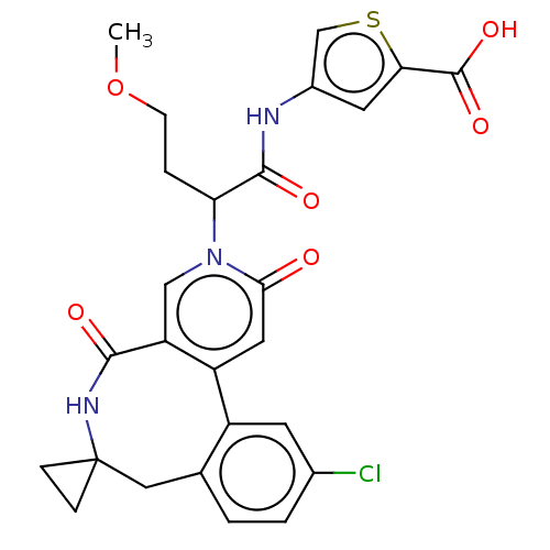 Chemical structure of BindingDB Monomer ID 303806