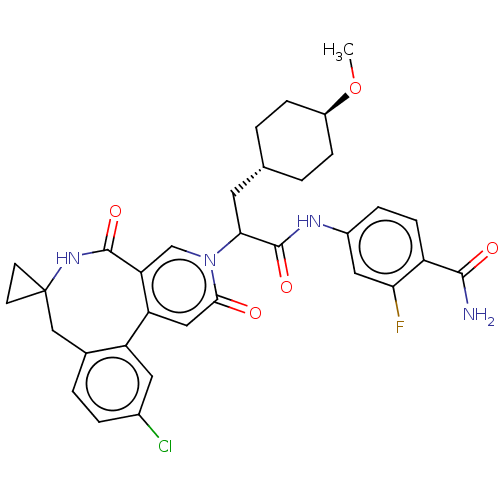 Chemical structure of BindingDB Monomer ID 303808