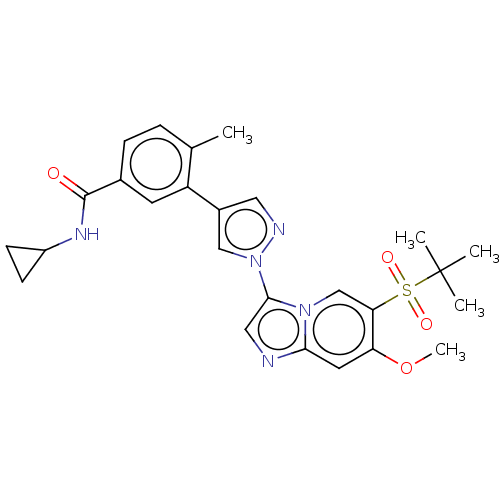 Chemical structure of BindingDB Monomer ID 303849