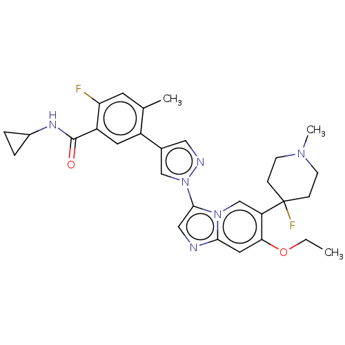 Chemical structure of BindingDB Monomer ID 303909