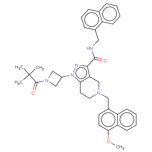 Chemical structure of BindingDB Monomer ID 303929