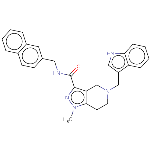 Chemical structure of BindingDB Monomer ID 303945
