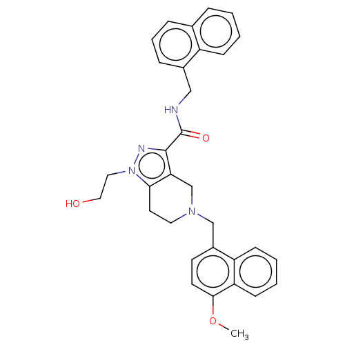 Chemical structure of BindingDB Monomer ID 303950