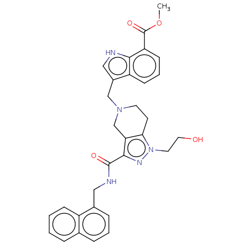 Chemical structure of BindingDB Monomer ID 303957
