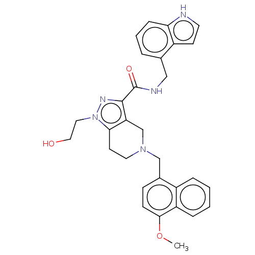 Chemical structure of BindingDB Monomer ID 303974