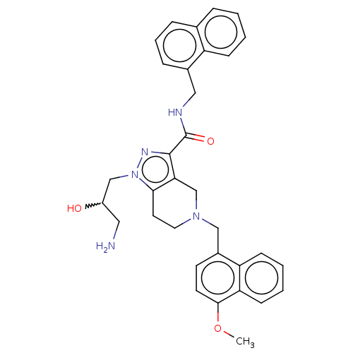 Chemical structure of BindingDB Monomer ID 304015