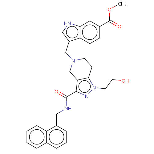 Chemical structure of BindingDB Monomer ID 304019