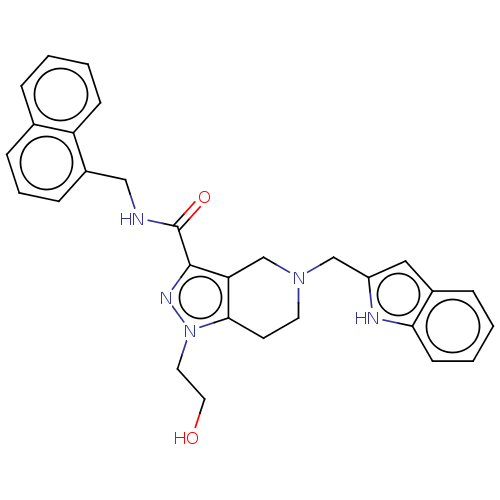 Chemical structure of BindingDB Monomer ID 304020
