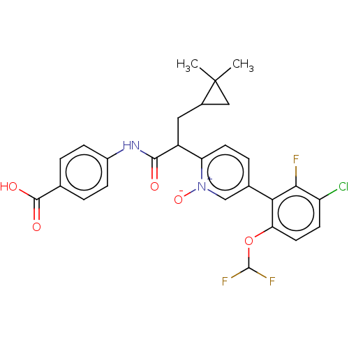 Chemical structure of BindingDB Monomer ID 304220
