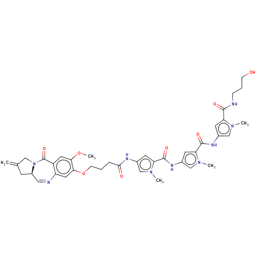 Chemical structure of BindingDB Monomer ID 304249