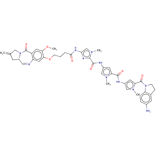 Chemical structure of BindingDB Monomer ID 304253