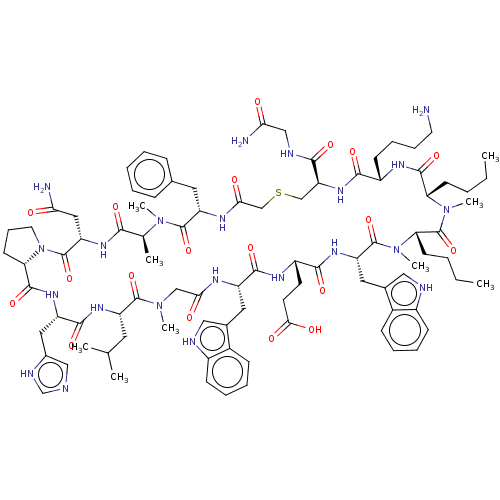 Chemical structure of BindingDB Monomer ID 304261