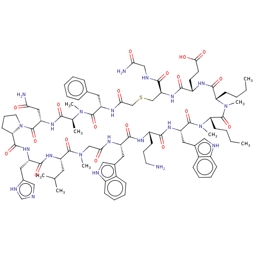 Chemical structure of BindingDB Monomer ID 304262