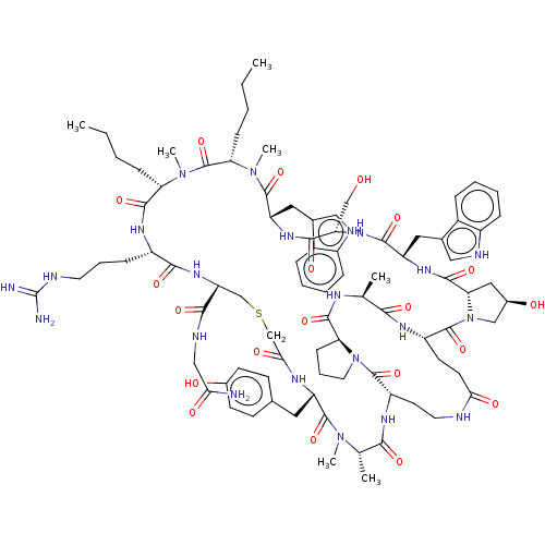 Chemical structure of BindingDB Monomer ID 304264