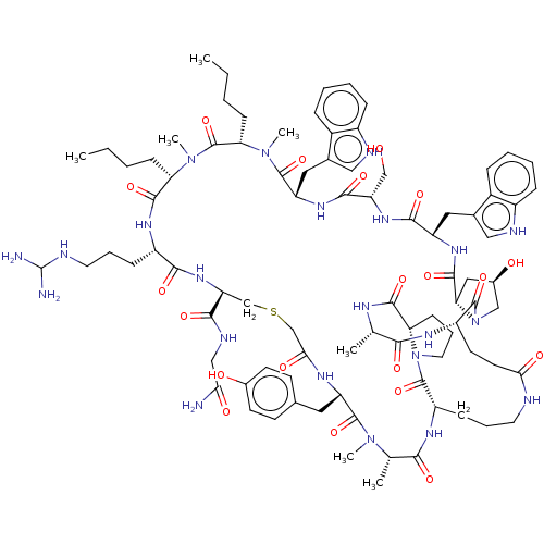 Chemical structure of BindingDB Monomer ID 304266